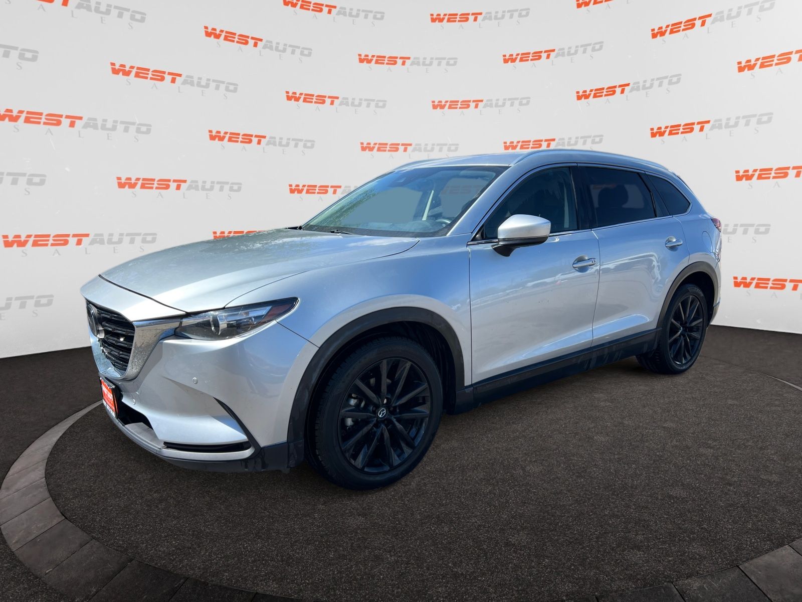 Sonic Silver Metallic 2022 Mazda CX-9 Touring Plus AWD SUV / Crossover All-Wheel Drive 6-Speed Automatic