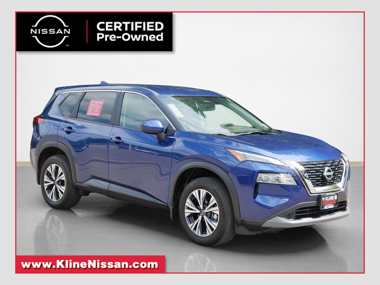 Caspian Blue Metallic 2023 Nissan Rogue SUV / Crossover All-Wheel Drive Continuously Variable Transmission