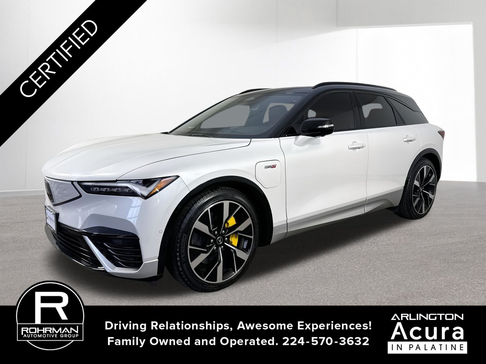 Snowfall Pearl 2024 Acura ZDX Type S AWD SUV / Crossover All-Wheel Drive Automatic