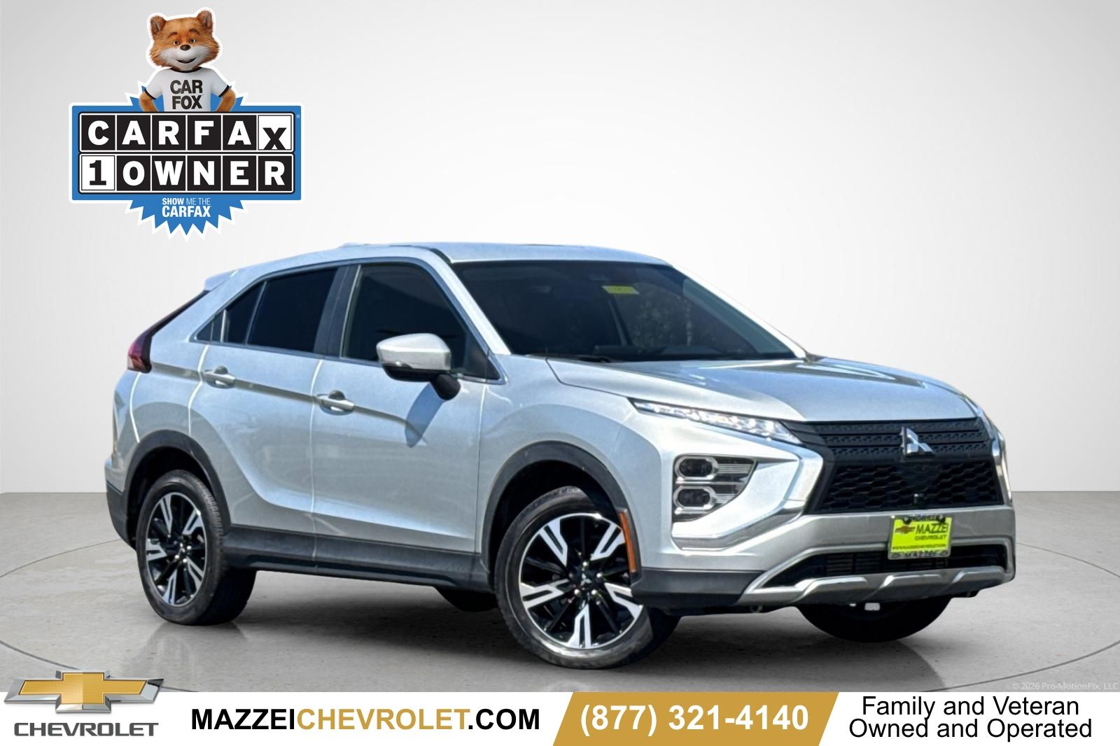 Alloy Silver Metallic 2024 Mitsubishi Eclipse Cross SUV / Crossover All-Wheel Drive Continuously Variable Transmission