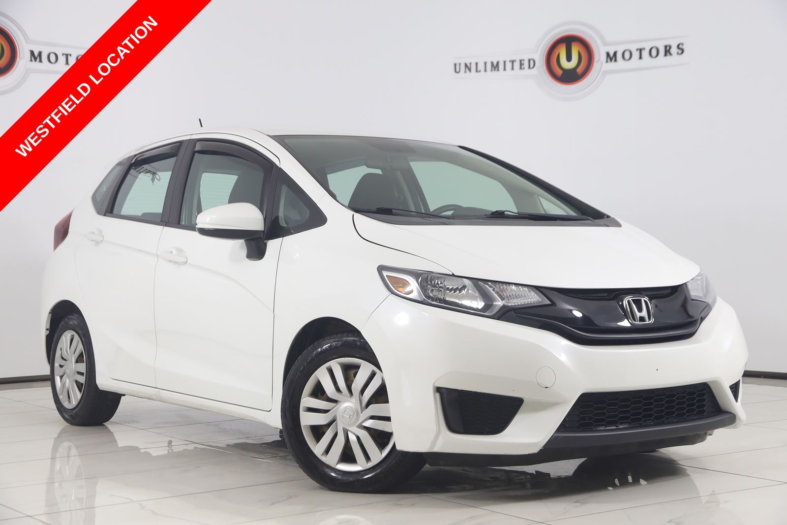 White Orchid Pearl 2017 Honda Fit Hatchback Front-Wheel Drive 6-Speed Manual