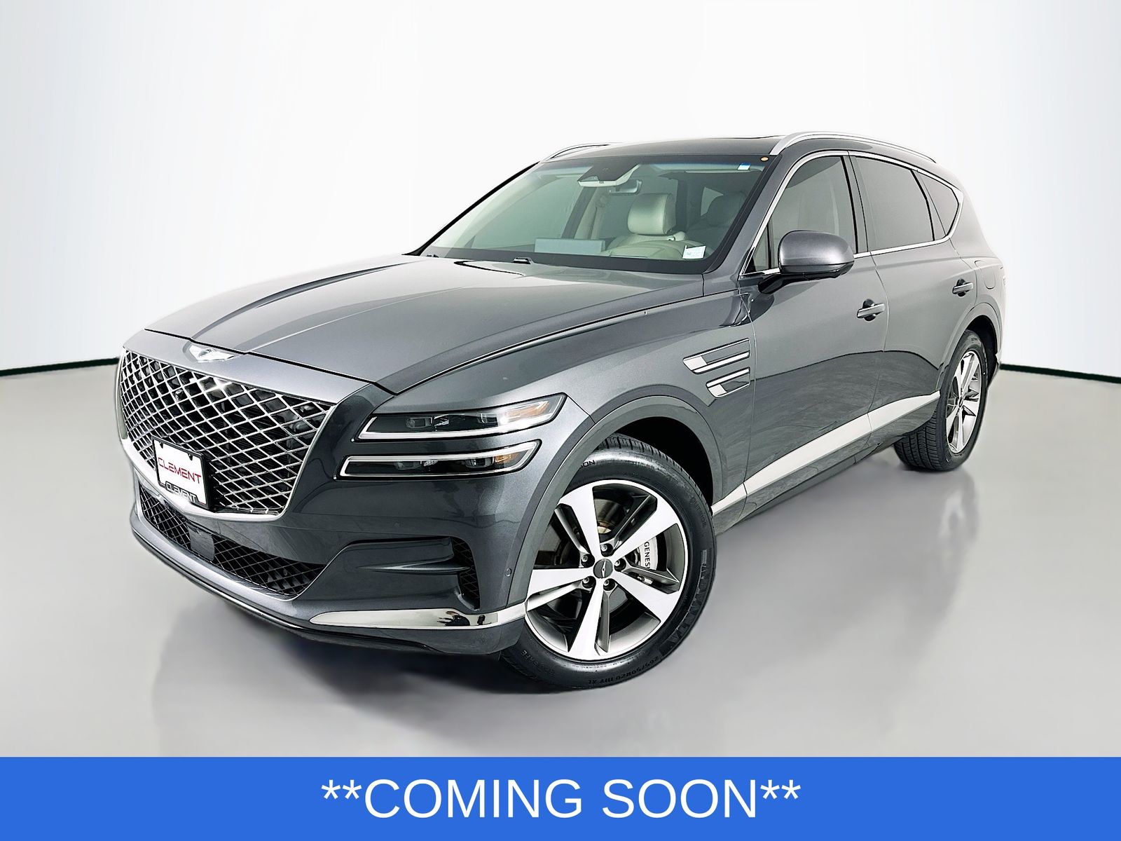 Himalayan Gray 2023 Genesis GV80 SUV / Crossover  8-Speed Automatic
