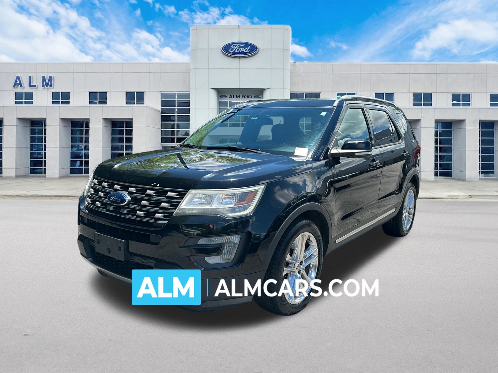 Shadow Black 2017 Ford Explorer SUV / Crossover Front-Wheel Drive 6-Speed Automatic