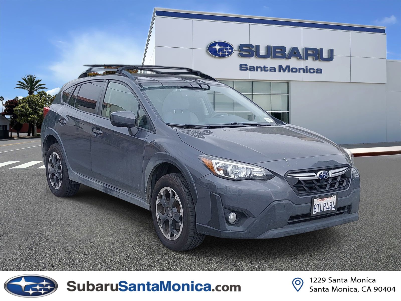 Magnetite Gray Metallic 2021 Subaru Crosstrek Premium AWD SUV / Crossover All-Wheel Drive Continuously Variable Transmission