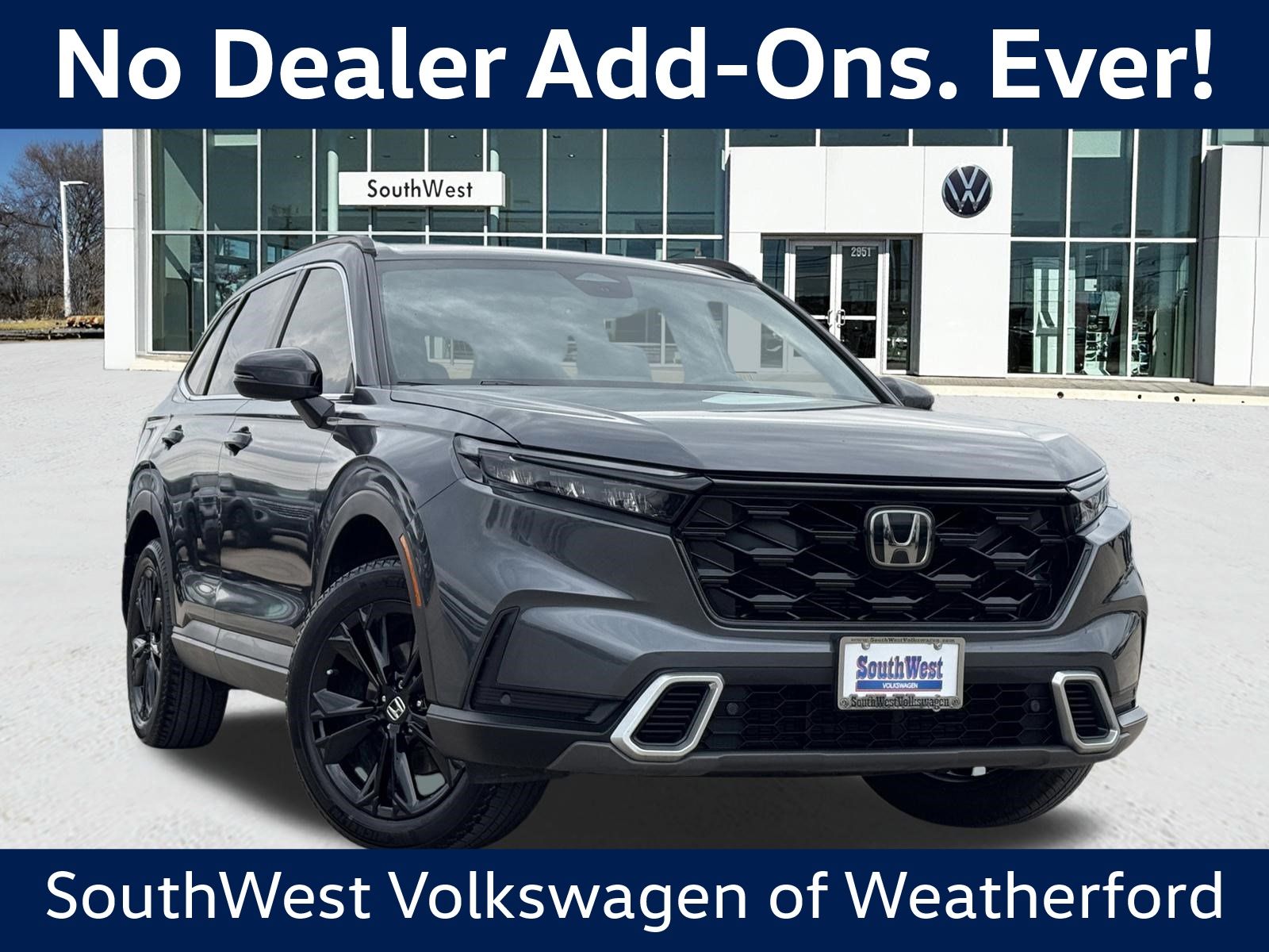 Meteorite Gray Metallic 2024 Honda CR-V Hybrid Sport Touring AWD SUV / Crossover All-Wheel Drive Continuously Variable Transmission