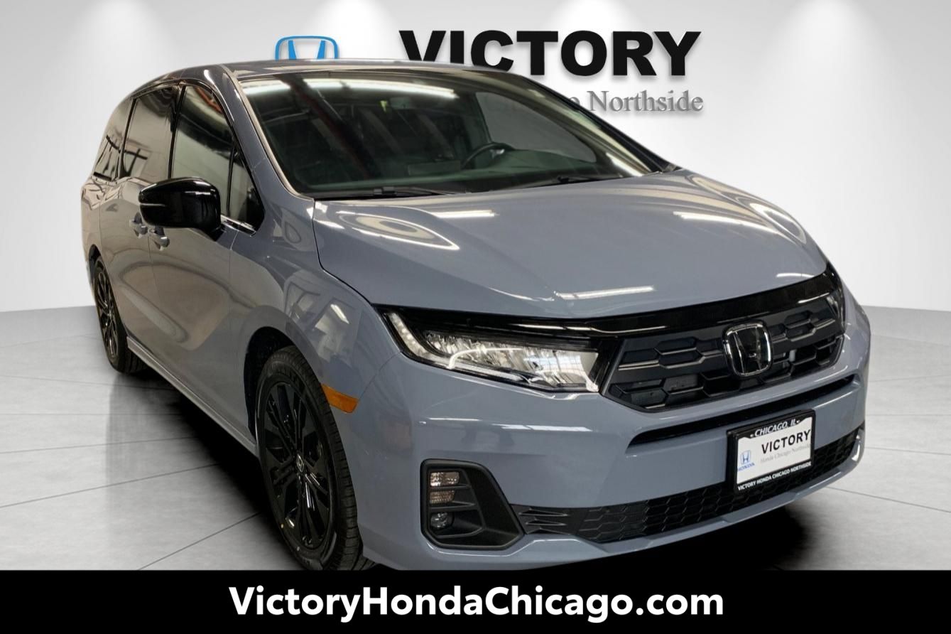 Sonic Gray Pearl 2025 Honda Odyssey Sport-L FWD Minivan Front-Wheel Drive Automatic