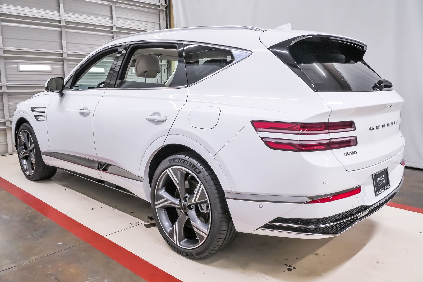 2026 Genesis GV80 2.5T Prestige White at Genesis of Spring