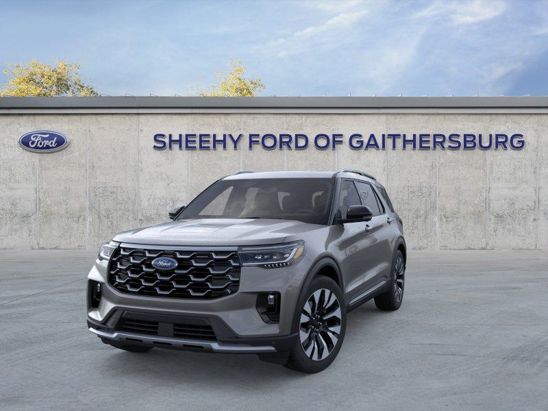 New 2026 Carbonized Gray Metallic Ford Platinum image 3