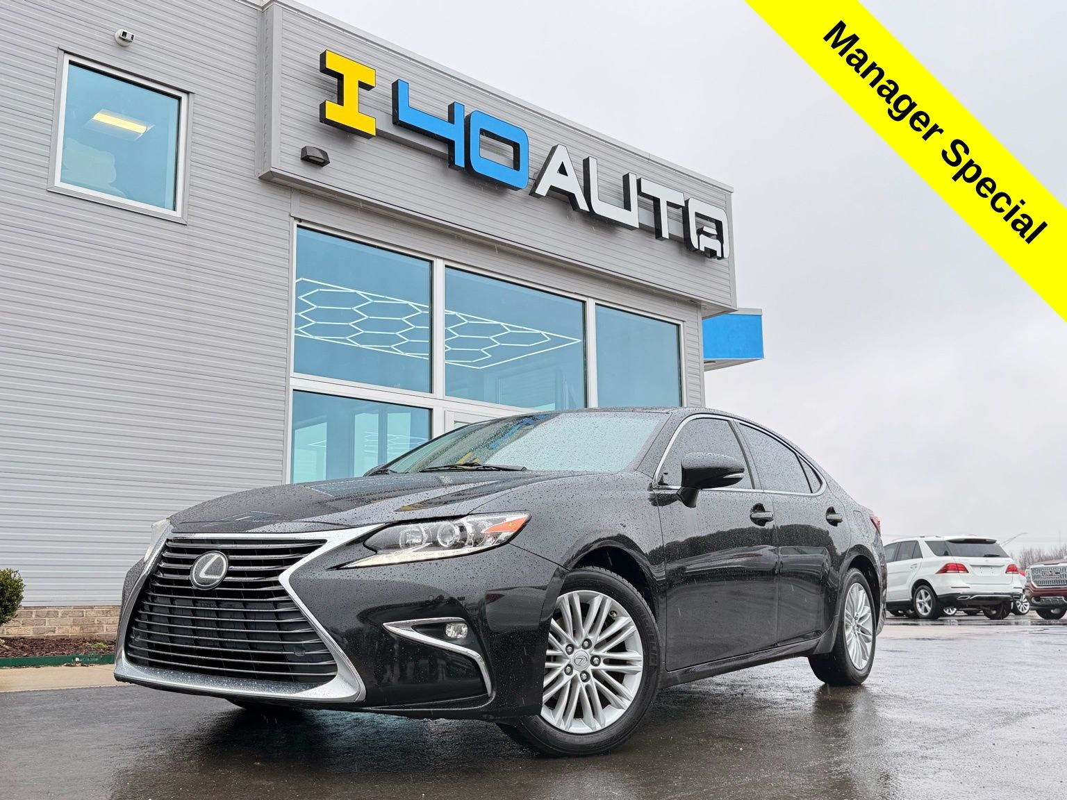 Black (Caviar) 2017 Lexus ES 350 FWD Sedan Front-Wheel Drive 6-Speed Automatic