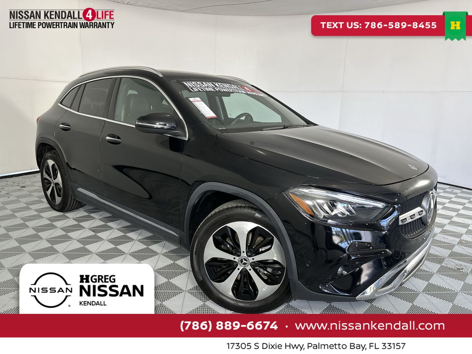 Night Black 2025 Mercedes-Benz GLA 250 FWD SUV / Crossover Front-Wheel Drive 8-Speed Dual Clutch
