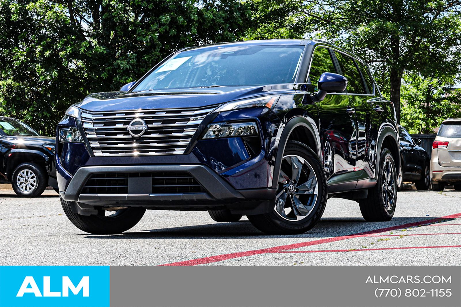Used 2024 Blue Nissan SV image 2