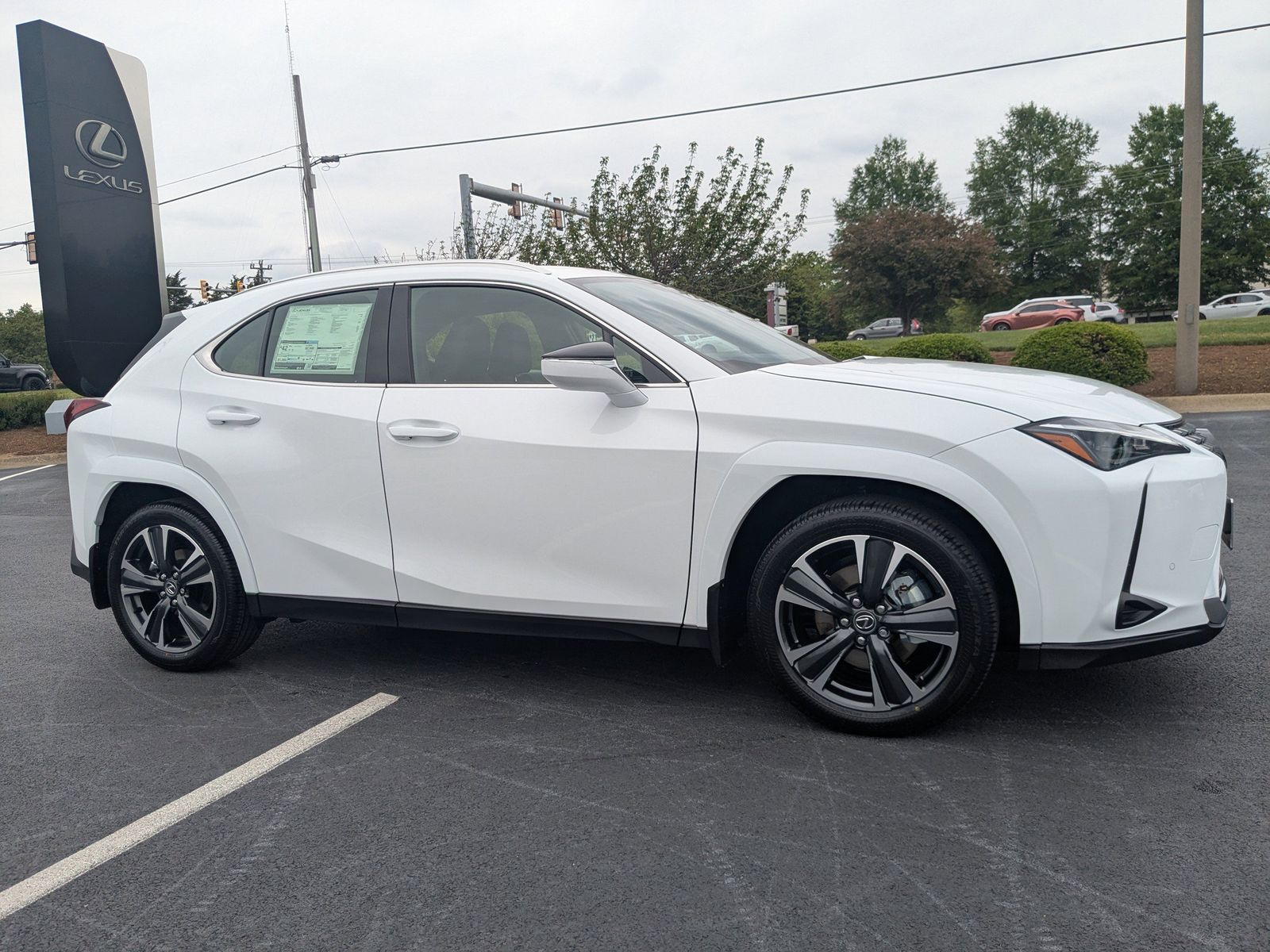 Ultra White 2026 Lexus UX Hybrid 300h Premium AWD SUV / Crossover All-Wheel Drive Continuously Variable Transmission