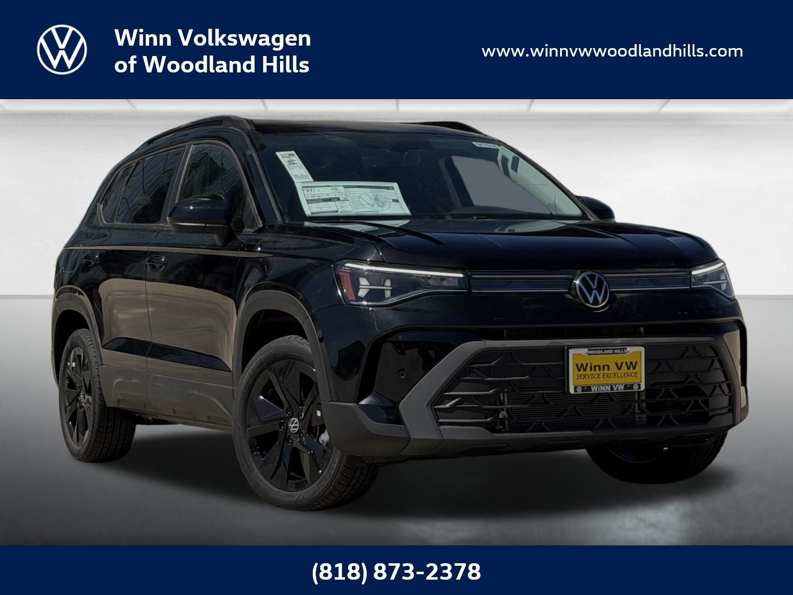 2026 Volkswagen Taos 1.5T SE Black