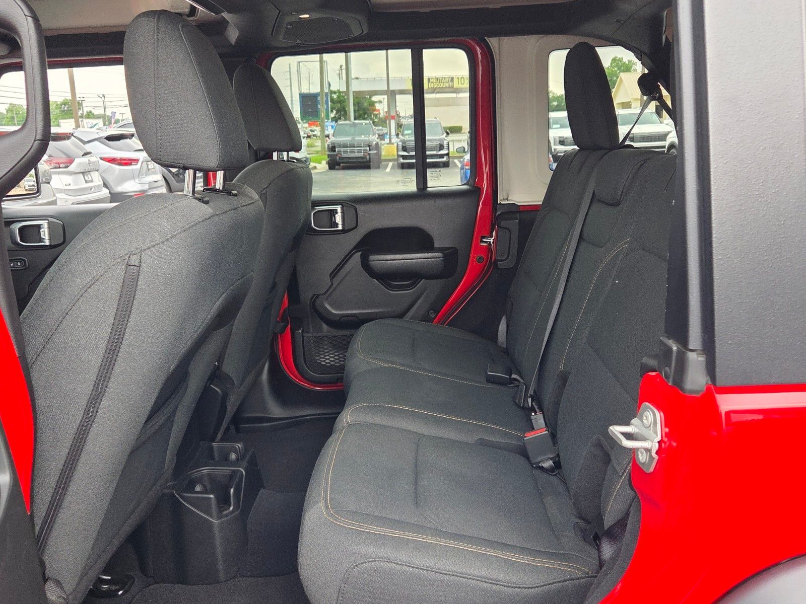 Used 2025 Red Jeep Sport S image 6