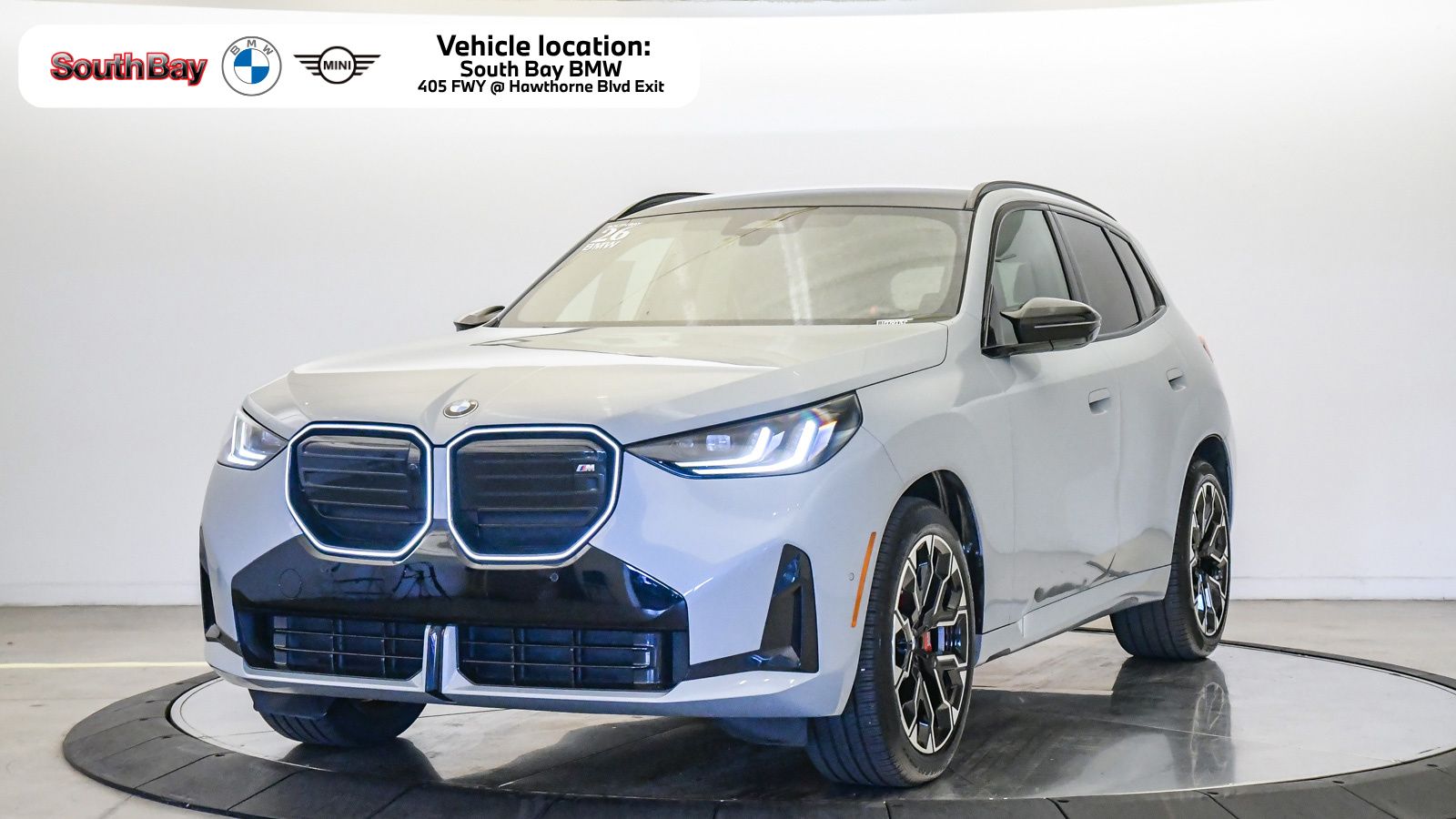 Gray Metallic 2026 BMW X3 SUV / Crossover All-Wheel Drive 8-Speed Automatic