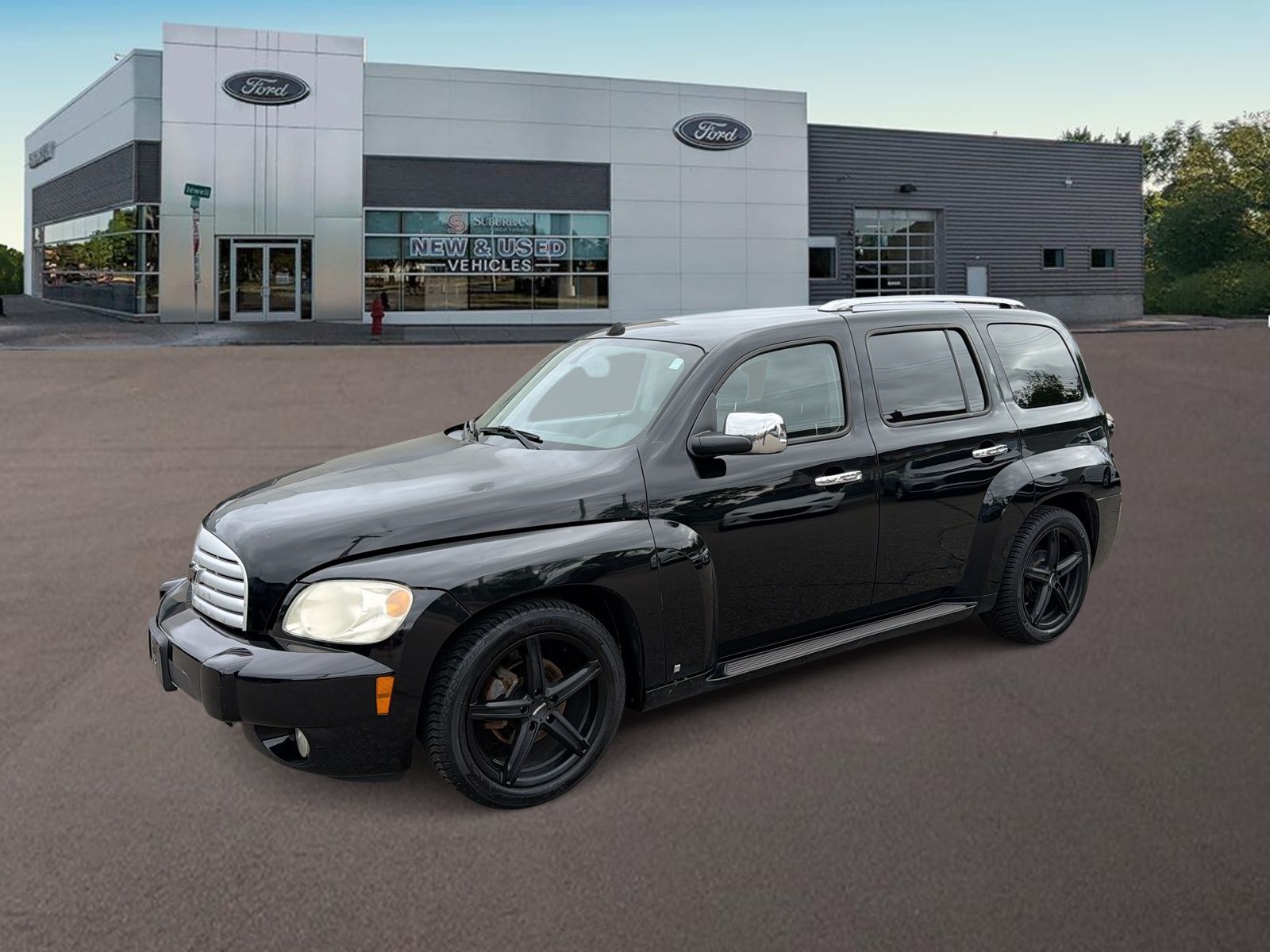 Black 2007 Chevrolet HHR LT FWD Wagon Front-Wheel Drive 4-Speed Automatic