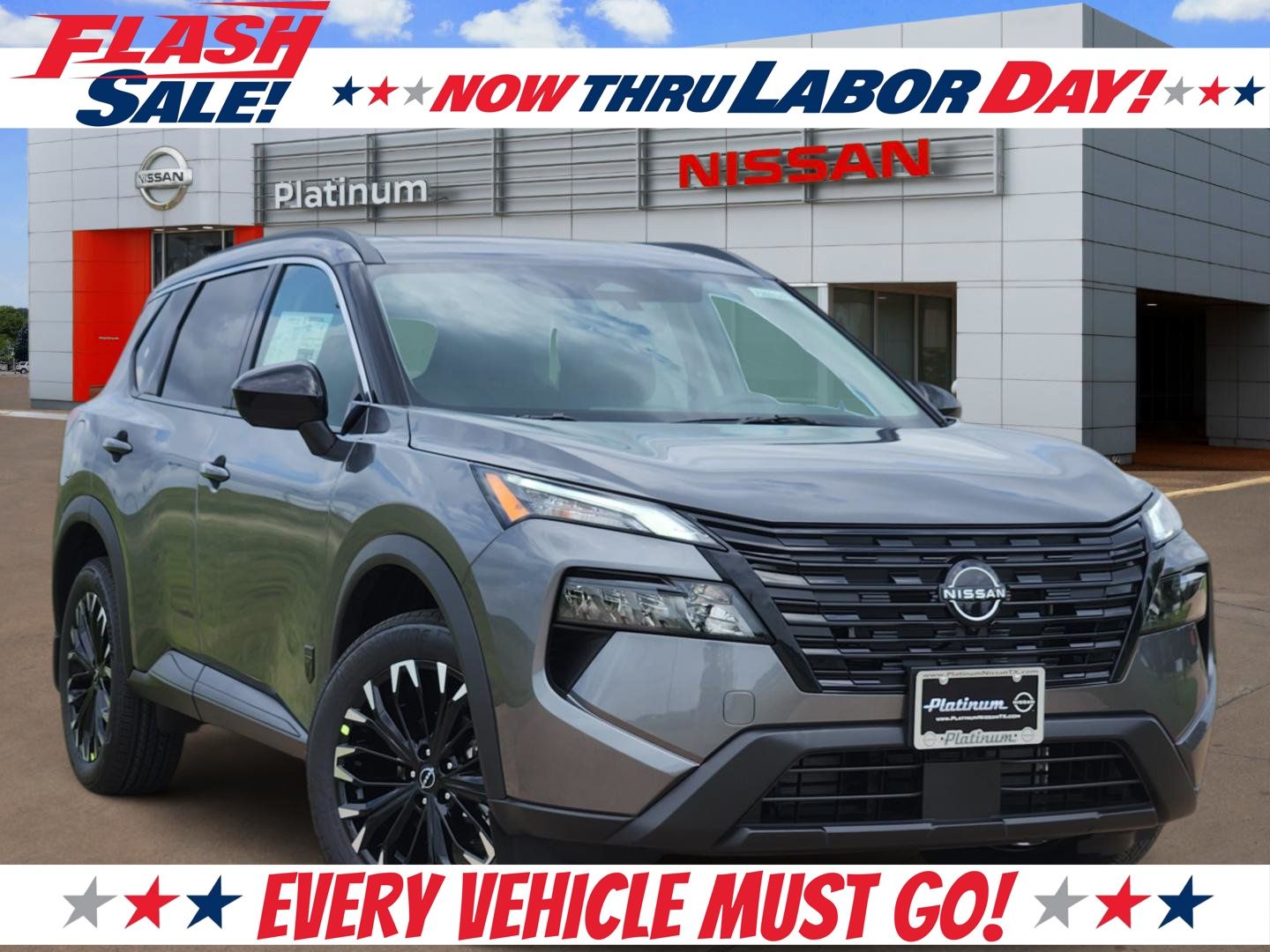 Gray (Gun Metallic) 2026 Nissan Rogue SUV / Crossover Front-Wheel Drive Continuously Variable Transmission