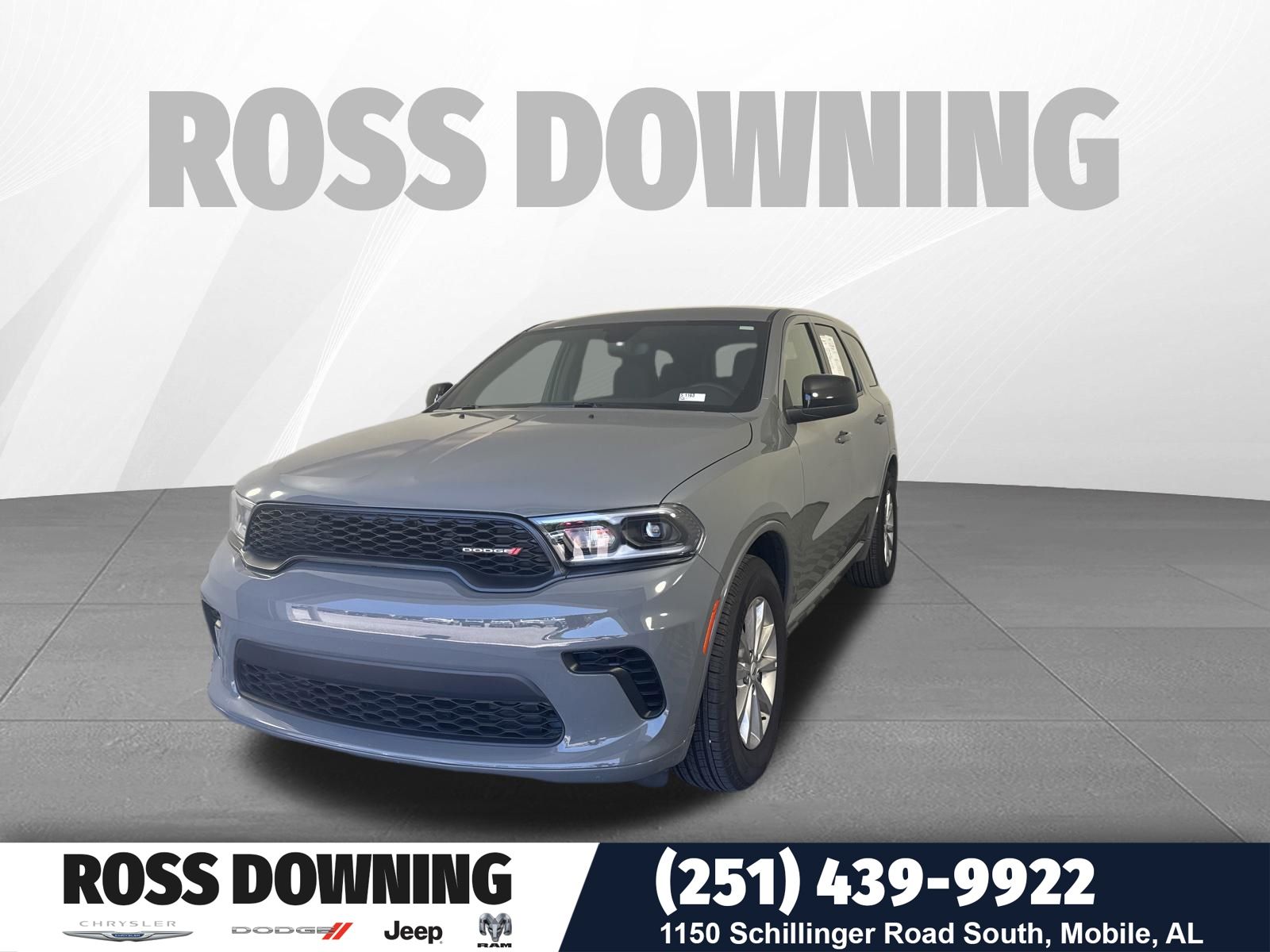 Destroyer Gray Clearcoat 2026 Dodge Durango GT RWD SUV / Crossover Rear-Wheel Drive 8-Speed Automatic