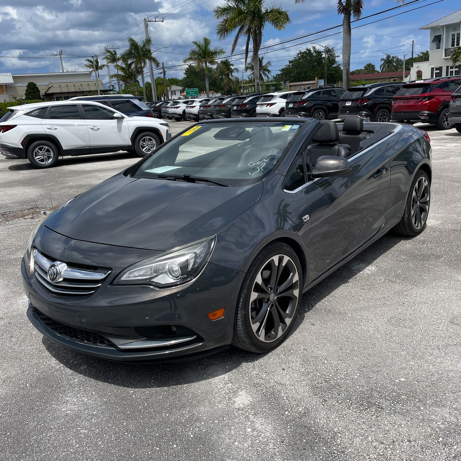 Graystone Metallic 2016 Buick Cascada Premium FWD Convertible Front-Wheel Drive 6-Speed Automatic Overdrive