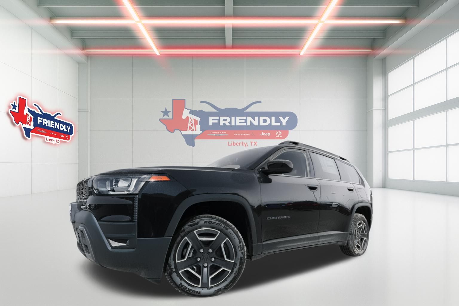 Diamond Black Crystal Pearlcoat 2026 Jeep Cherokee Limited 4WD SUV / Crossover Four-Wheel Drive Continuously Variable Transmission