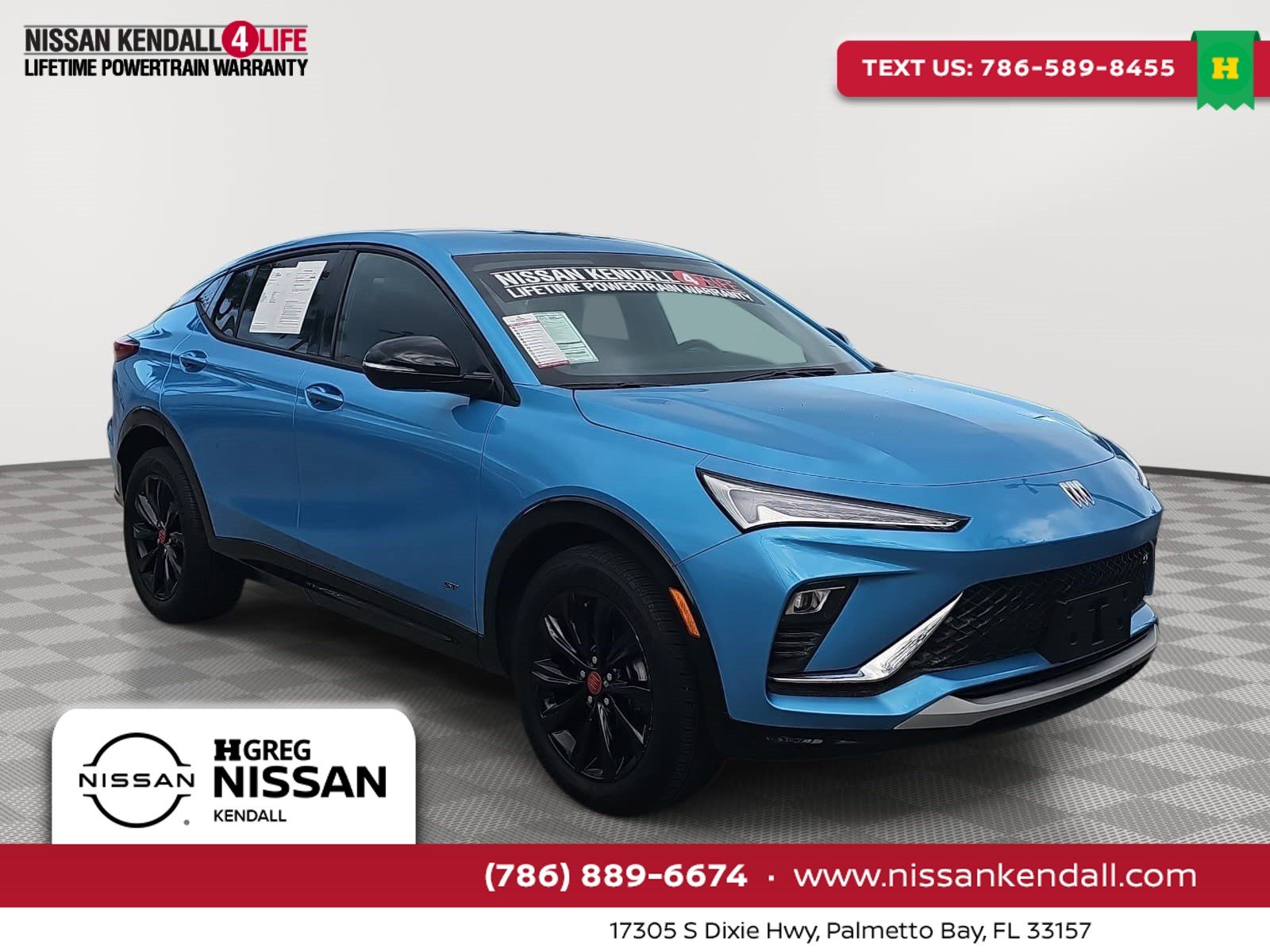 Teal (Aquamarine Blue Metallic) 2025 Buick Envista SUV / Crossover Front-Wheel Drive 6-Speed Automatic