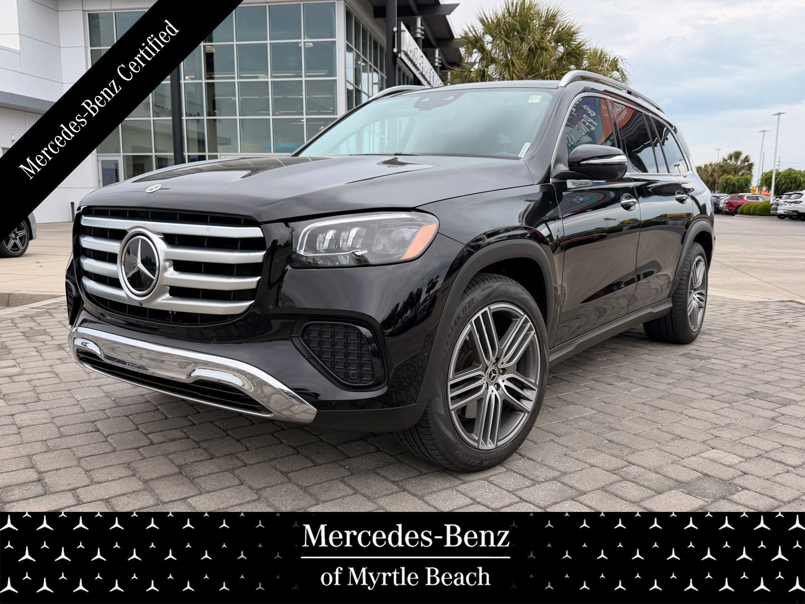 Black 2024 Mercedes-Benz GLS 450 4MATIC SUV / Crossover All-Wheel Drive 9-Speed Automatic