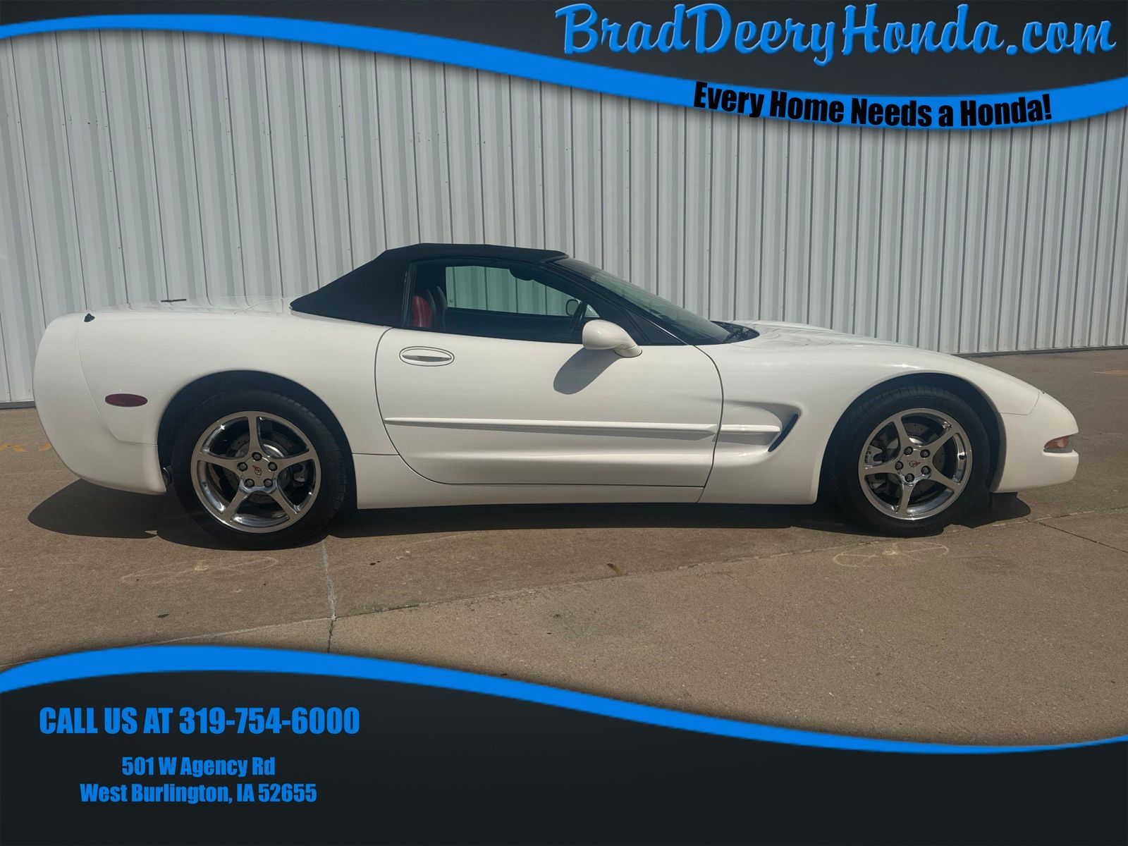 2002 Chevrolet Corvette Convertible RWD