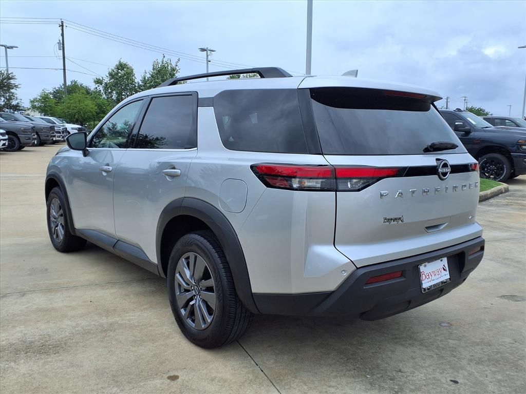 2025 Nissan Pathfinder SV Silver at Bravo Nissan