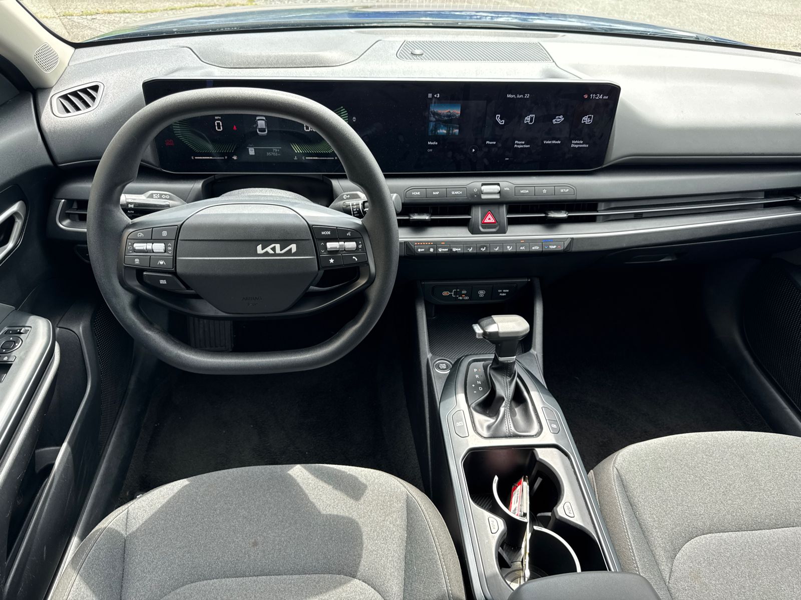Used 2025 Blue Kia LXS image 22