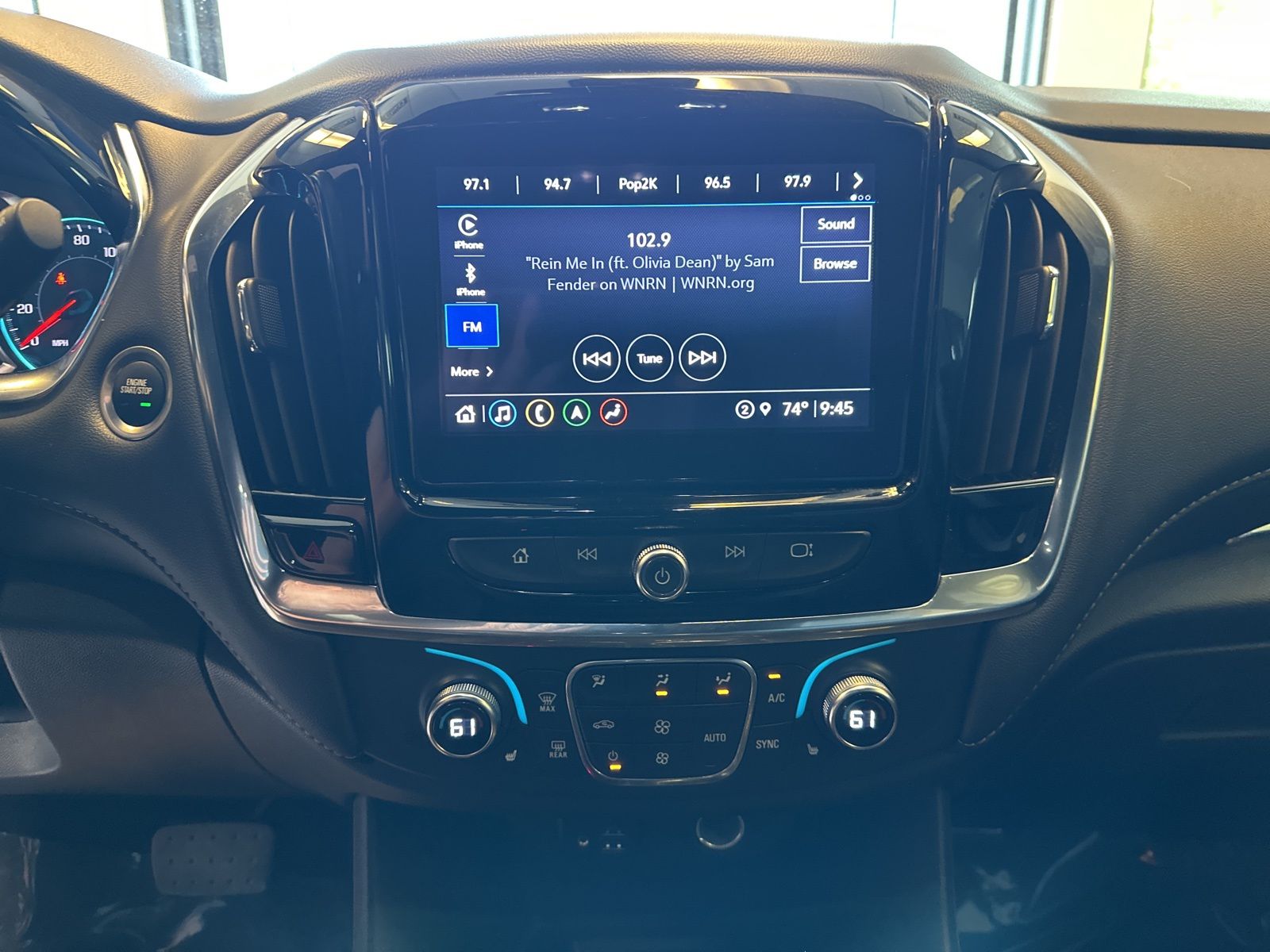 Used 2023 Mosaic Black Metallic Chevrolet LT Leather image 5