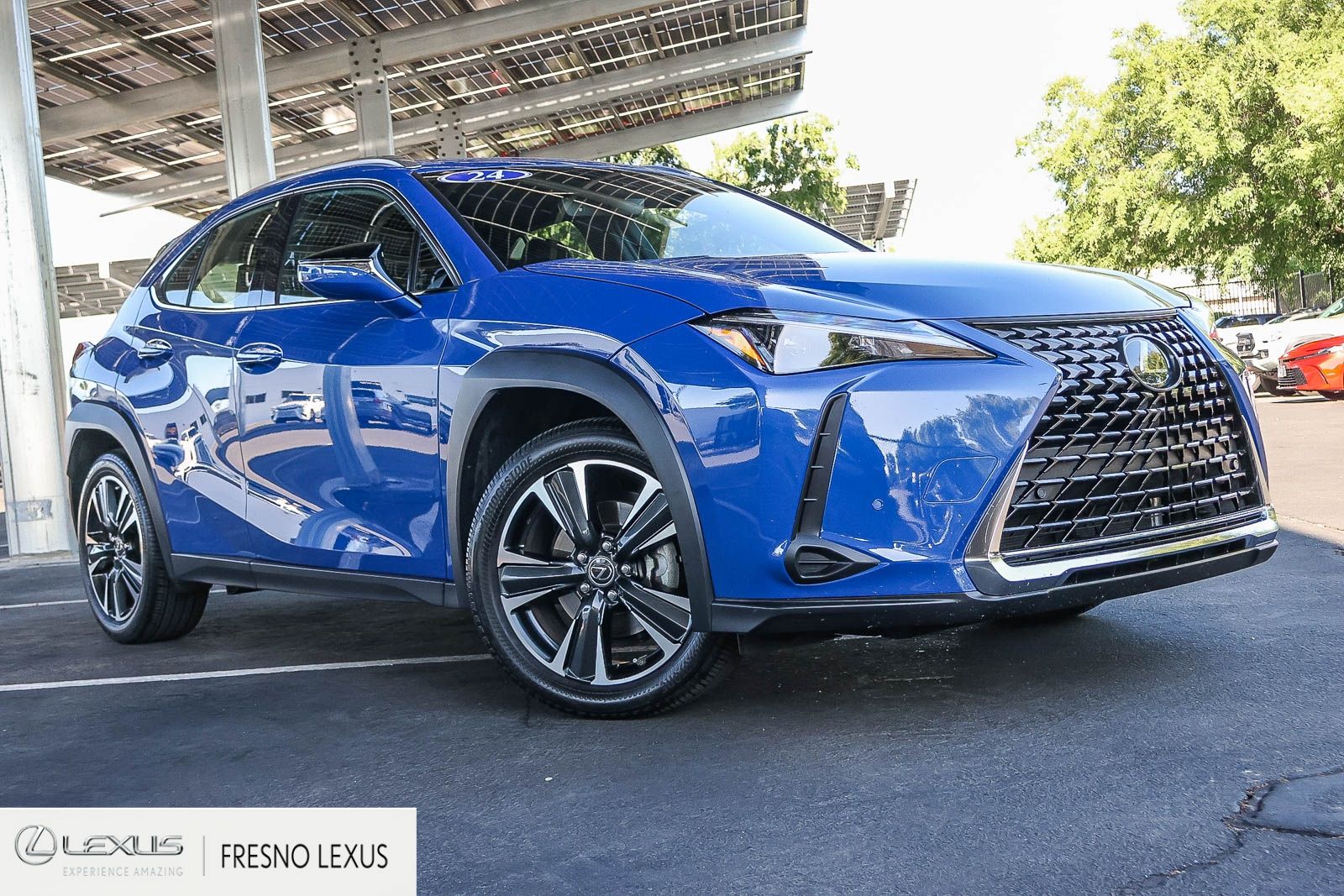 Dark Gray Metallic 2024 Lexus UX Hybrid 250h FWD SUV / Crossover Front-Wheel Drive Continuously Variable Transmission