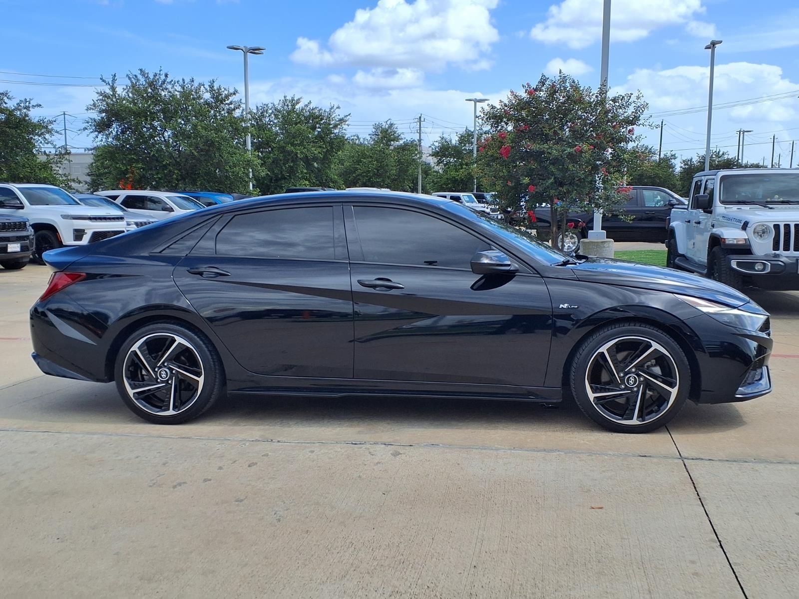 2023 Hyundai Elantra N Line Black at North Houston Mitsubishi