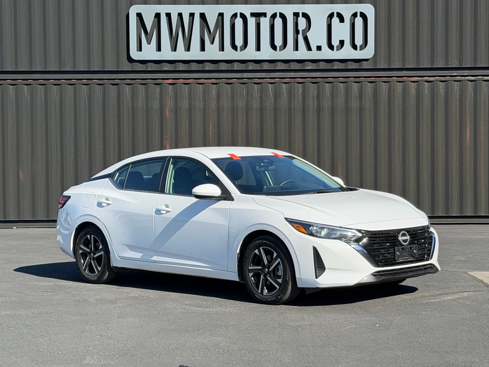 White (Fresh Powder) 2024 Nissan Sentra Sedan Front-Wheel Drive Continuously Variable Transmission