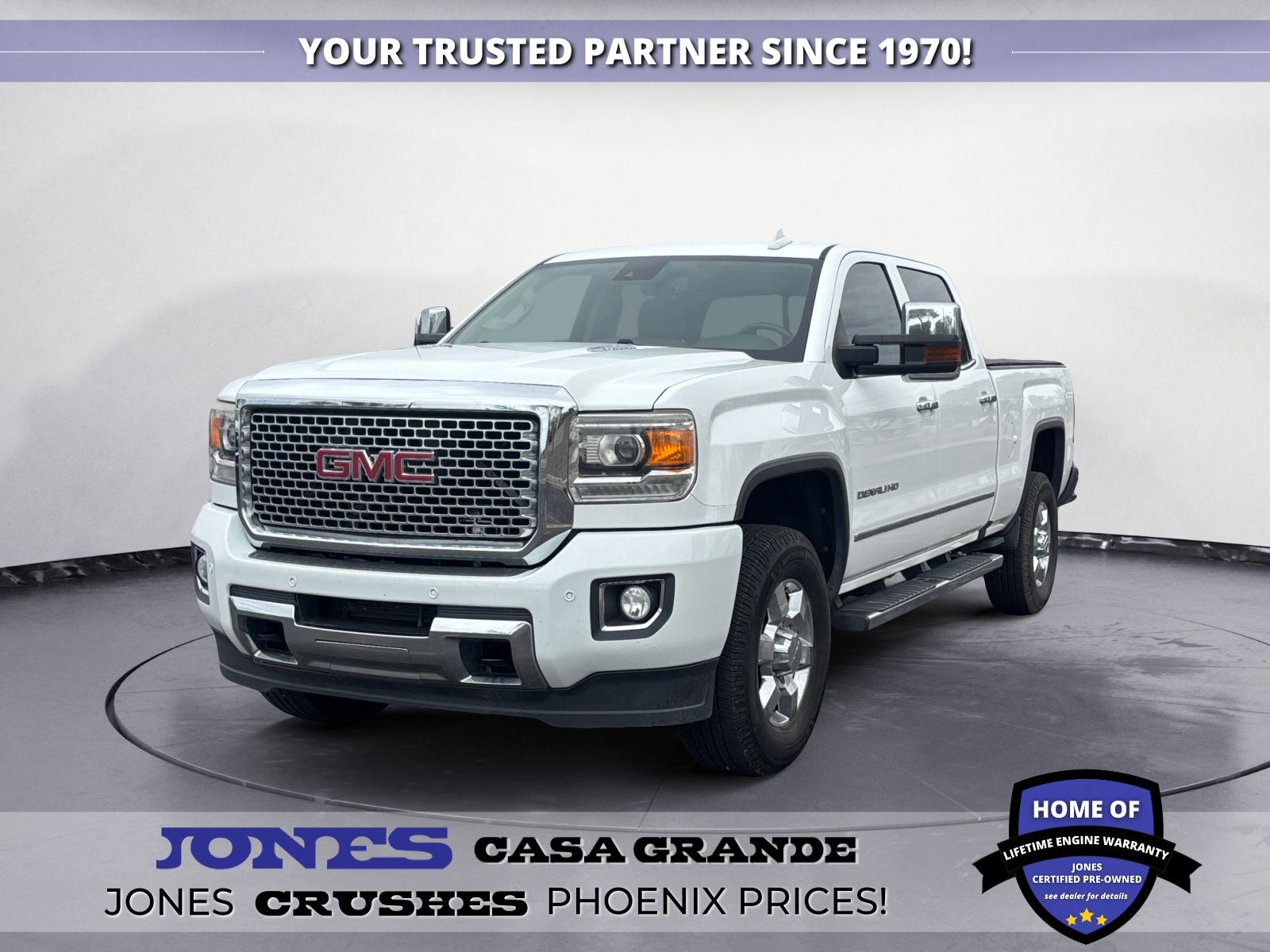 Summit White 2016 GMC Sierra 3500HD Pickup Truck Four-Wheel Drive 6-Speed Automatic
