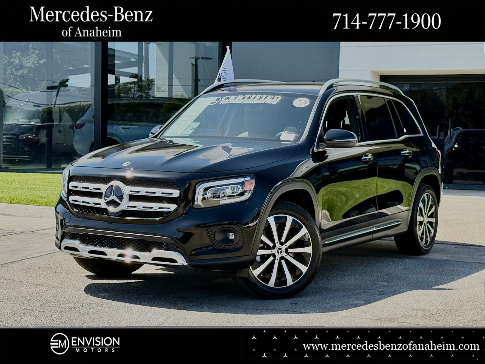 Black 2023 Mercedes-Benz GLB SUV / Crossover Front-Wheel Drive 8-Speed Dual Clutch