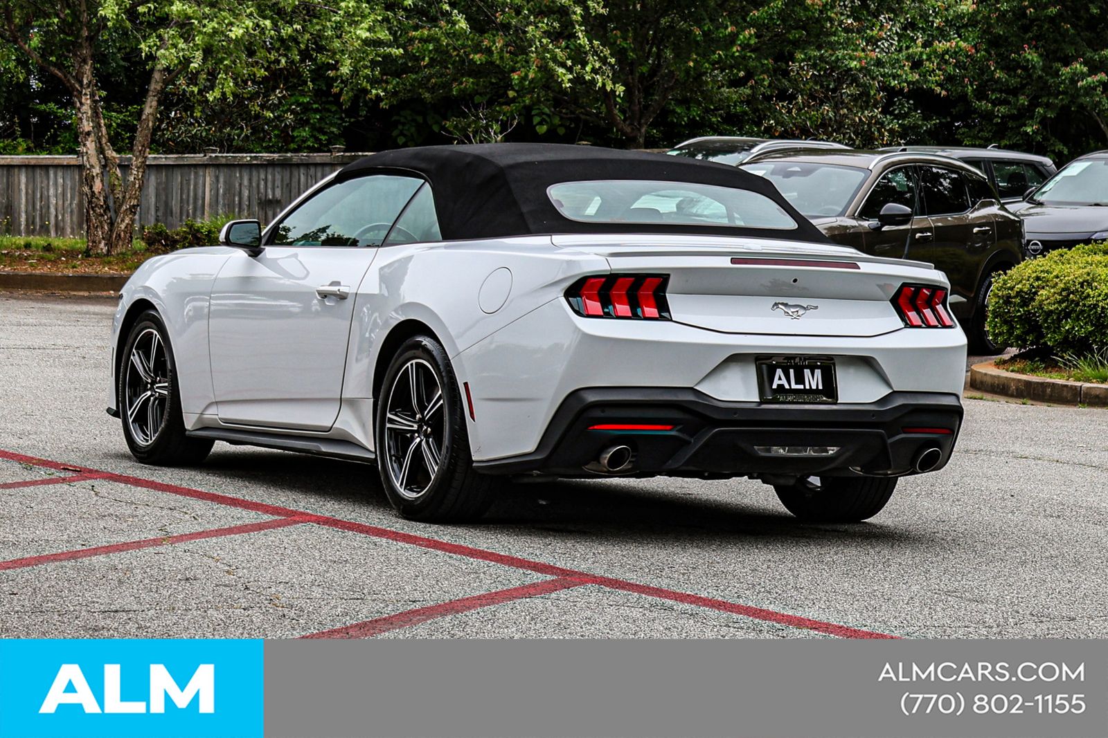 Used 2025 White Ford EcoBoost Premium image 9