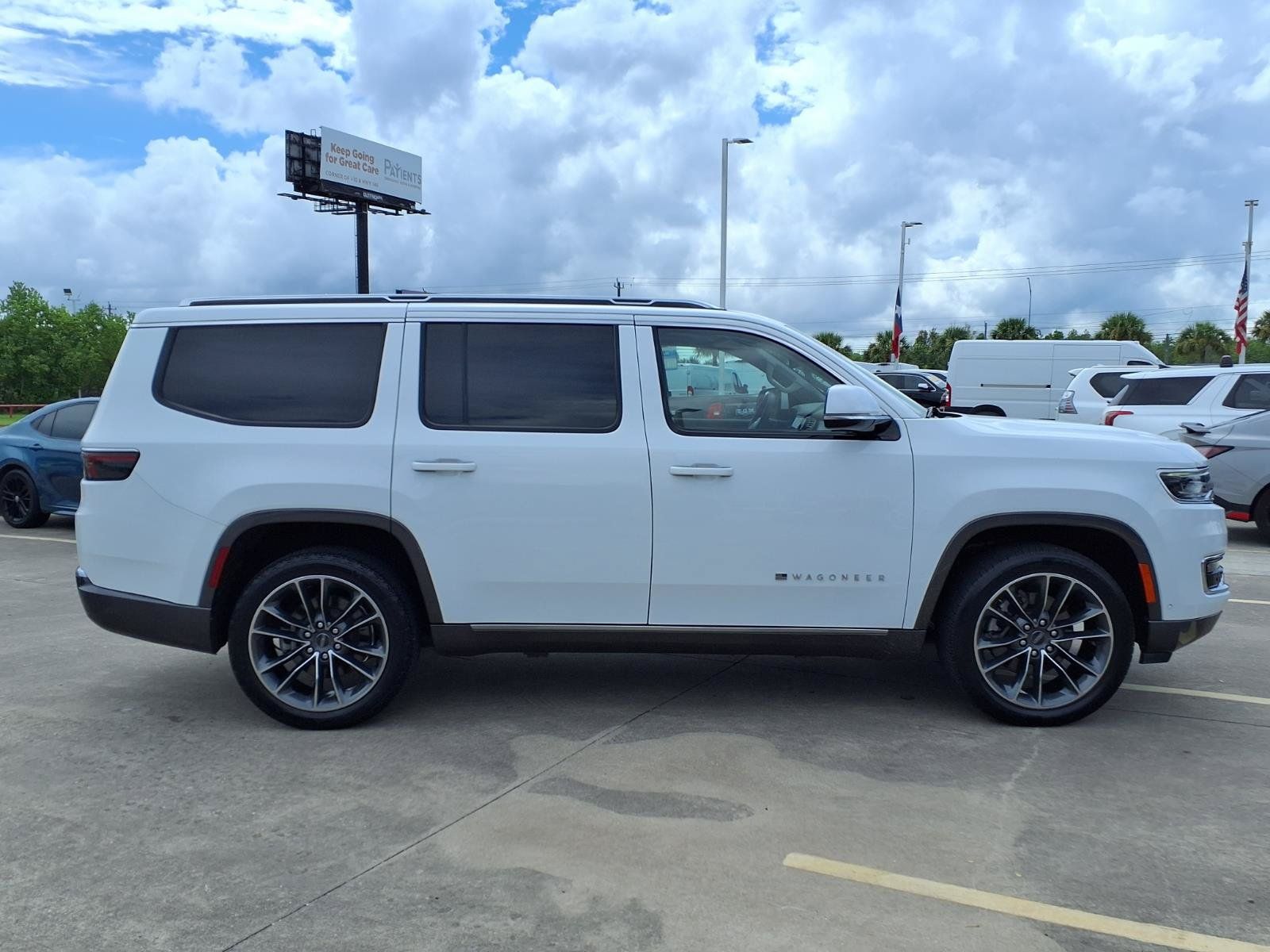 2022 Jeep Wagoneer Series III White at Bayshore Chrysler Jeep Dodge Ram