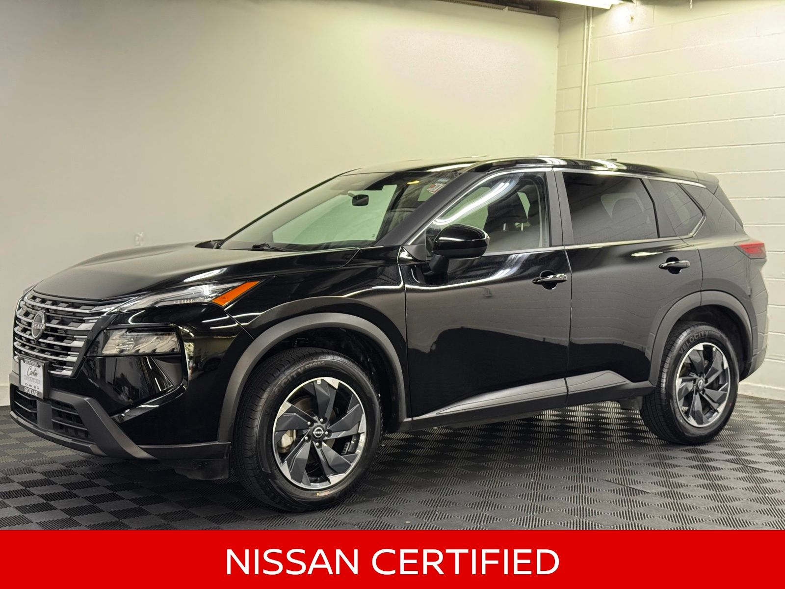 Super Black 2025 Nissan Rogue SUV / Crossover All-Wheel Drive Continuously Variable Transmission