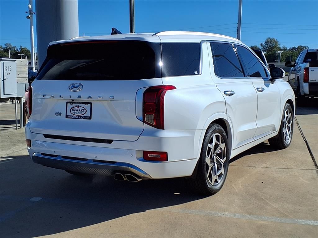 2021 Hyundai Palisade Calligraphy White at Victoria Chrysler Dodge Jeep Ram