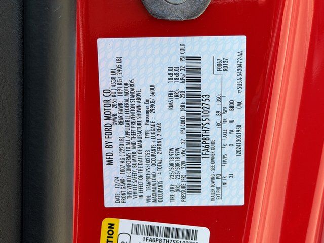 Used 2025 Race Red Ford EcoBoost Premium image 27