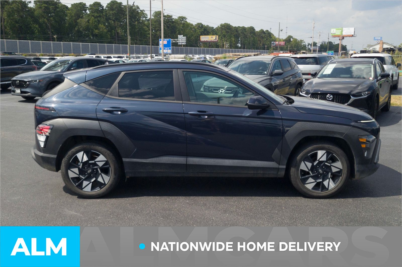 Certified Used 2025 Denim Blue Hyundai SEL image 4