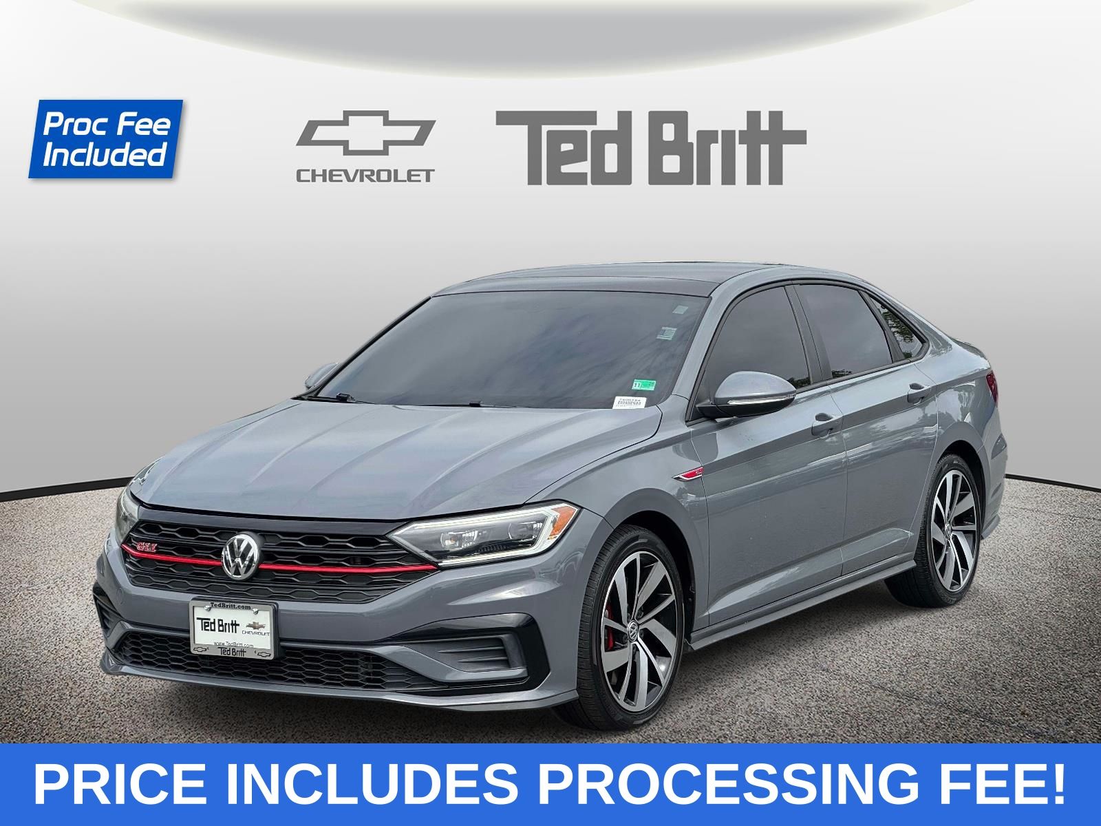 Pure Gray 2019 Volkswagen Jetta GLI   7-Speed Dual Clutch