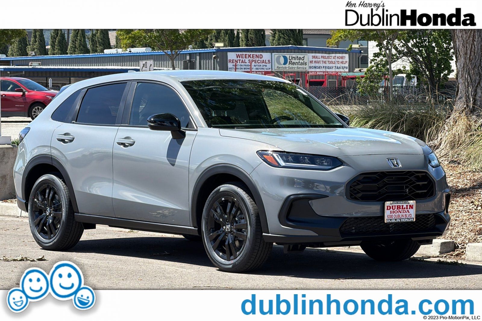 Urban Gray 2026 Honda HR-V SUV / Crossover Front-Wheel Drive Continuously Variable Transmission