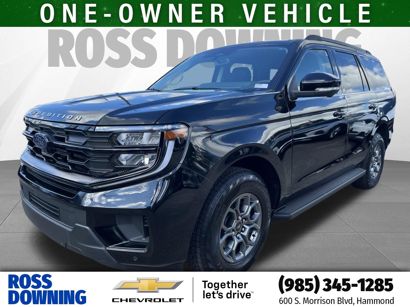 Black Metallic 2026 Ford Expedition SUV / Crossover 4X2 Automatic