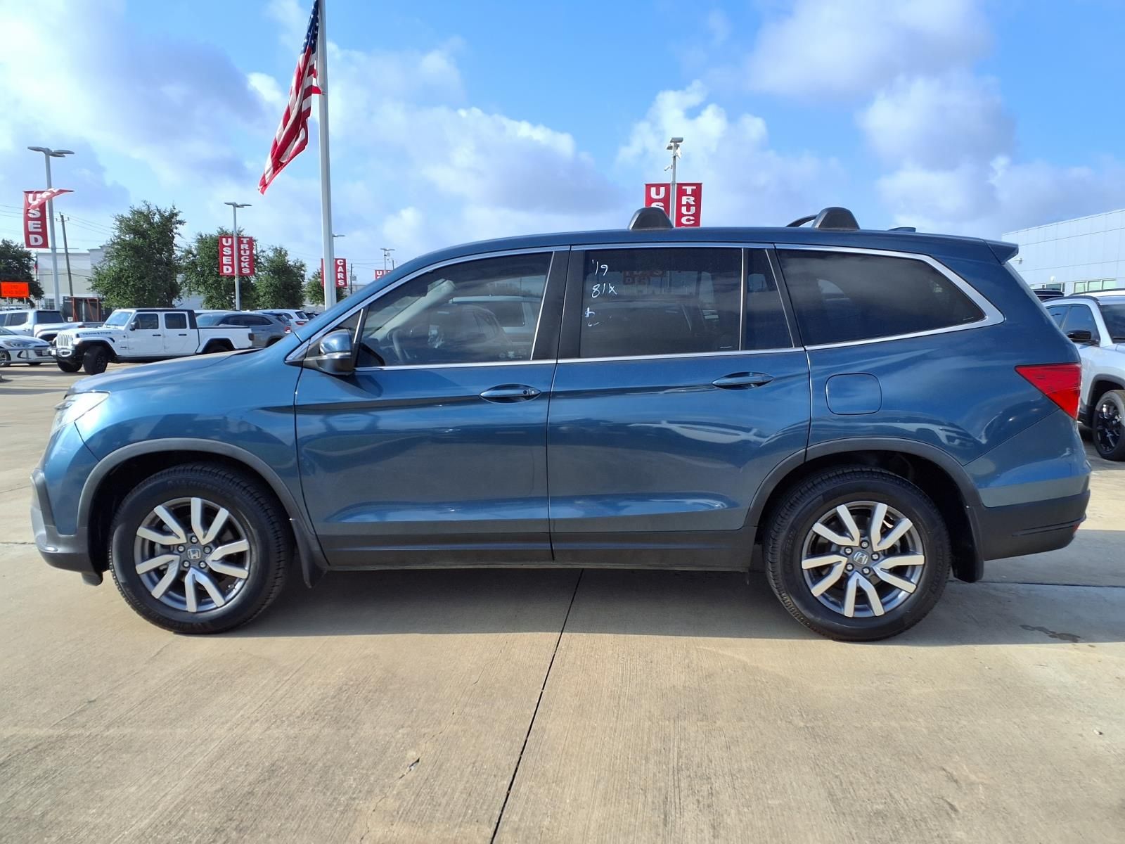 2019 Honda Pilot EX-L Gray at Classic Elite Chevrolet Sugar Land