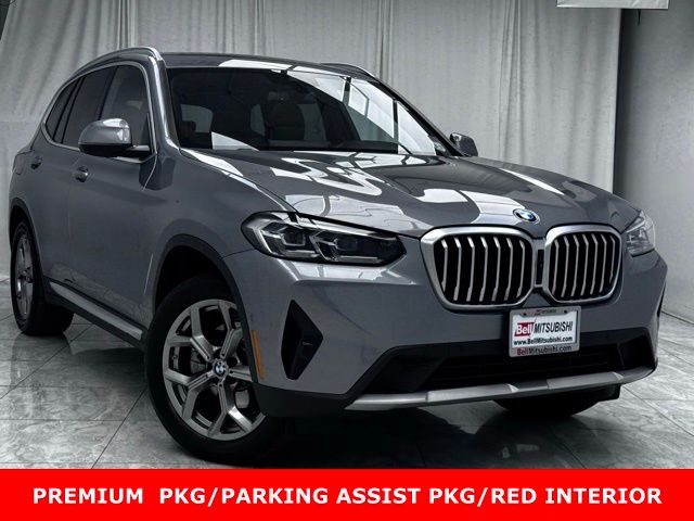 Skyscraper Gray Metallic 2023 BMW X3 xDrive30i AWD SUV / Crossover All-Wheel Drive 8-Speed Automatic