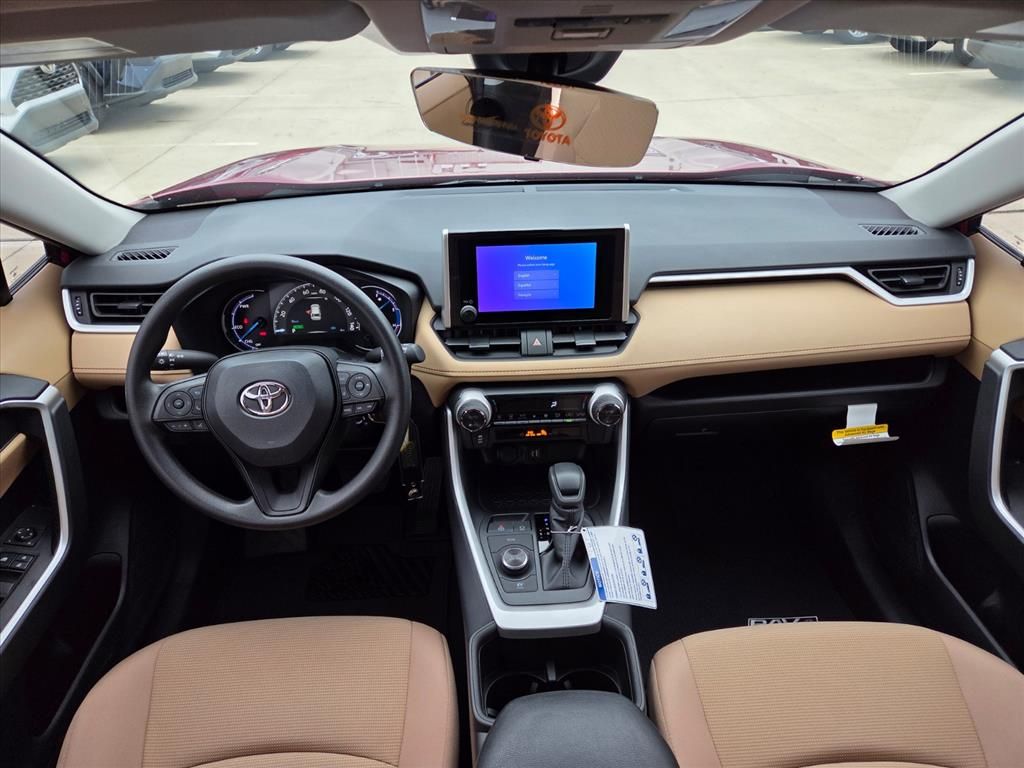 2025 Toyota RAV4 Hybrid LE Red at Community Toyota