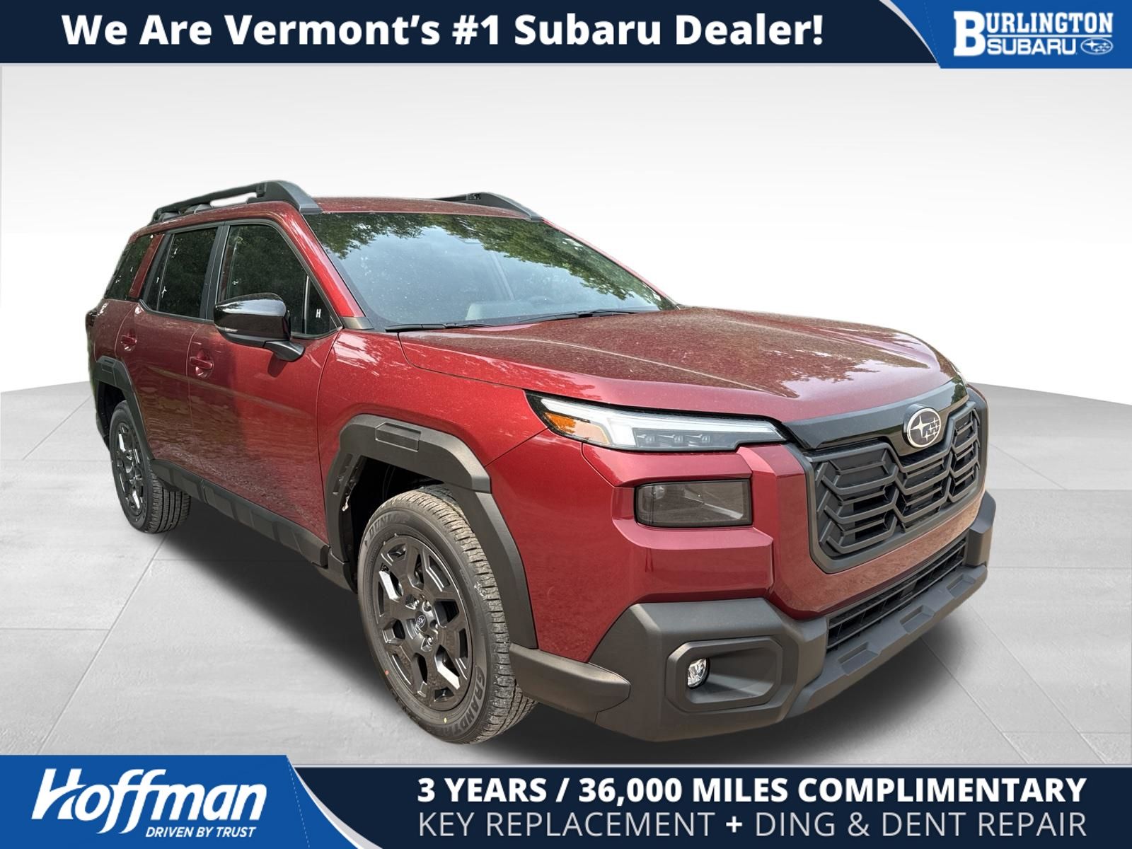 Crimson Red 2026 Subaru Outback SUV / Crossover All-Wheel Drive Continuously Variable Transmission