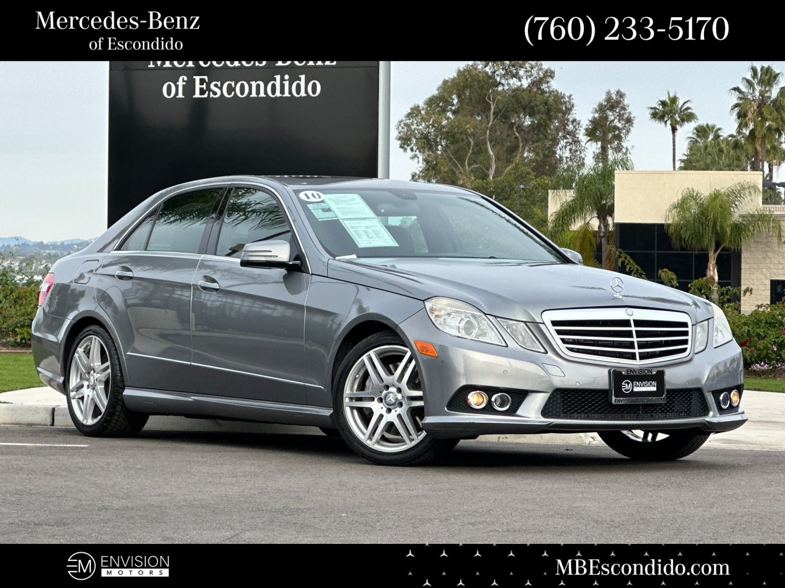 2010 Mercedes-Benz E-Class E 550 Sport