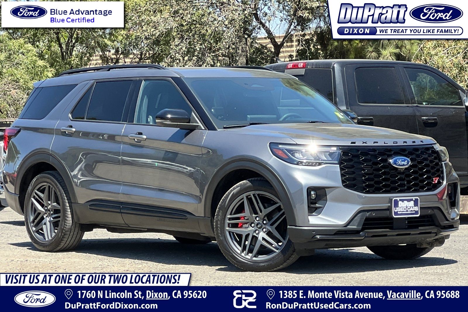 Gray Metallic 2025 Ford Explorer SUV / Crossover All-Wheel Drive Automatic